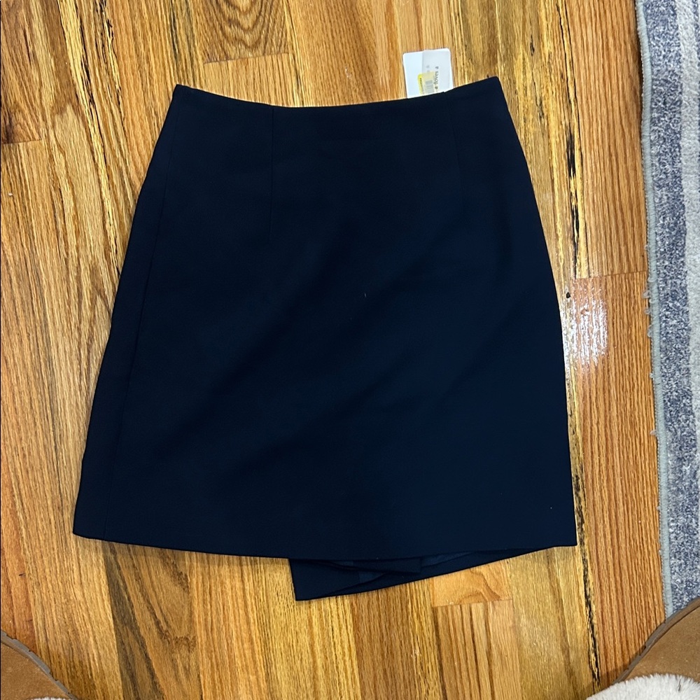 A loves A Stylish Black Asymmetrical Mini Skirt - Picture 5 of 5